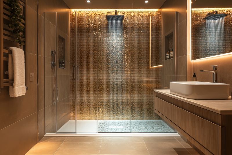 Spa-Inspired Shower Area